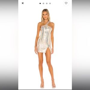 Cicely Mini Dress in Sequin Multi